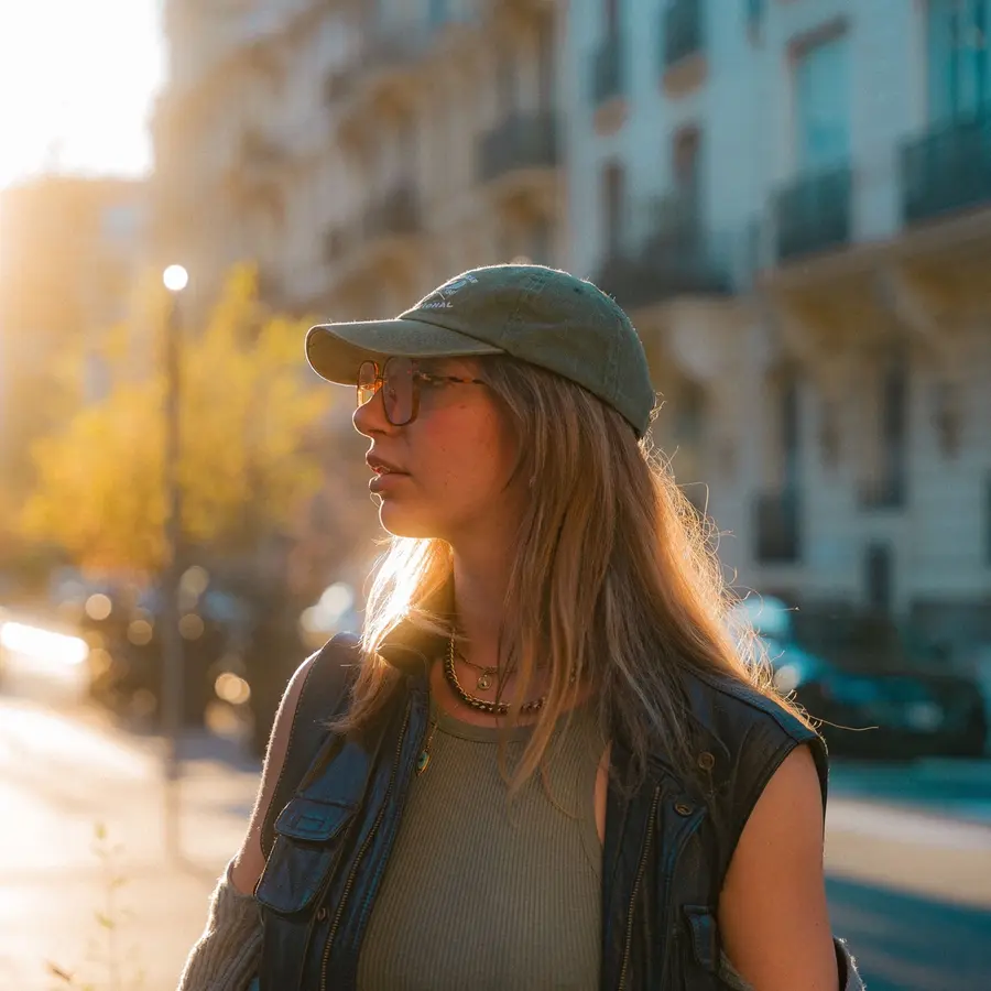 Editorial portrait photographed by Nathan Rihet